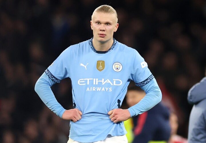 Faltering Man City ace Erling Haaland’s girlfriend shells out fortune on designer goods at posh store