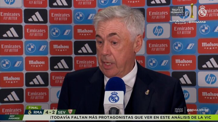 “We talked and fixed things” – Carlo Ancelotti confirms Real Madrid are back to normal after Sevilla victory