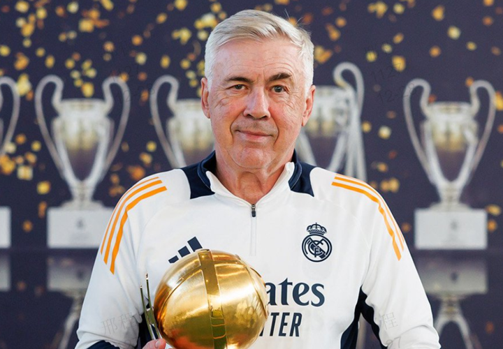 OFFICIAL: Carlo Ancelotti wins the Best Coach of 2024 award by Globe Soccer