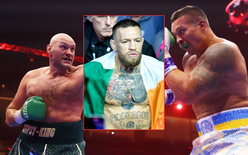 ‘See you there’… Conor McGregor reveals if he’ll be in attendance at Oleksandr Usyk vs Tyson Fury 2