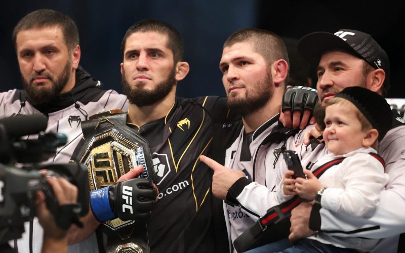 Khabib Nurmagomedov unimpressed with Islam Makhachev’s training in new footage ahead of UFC 311