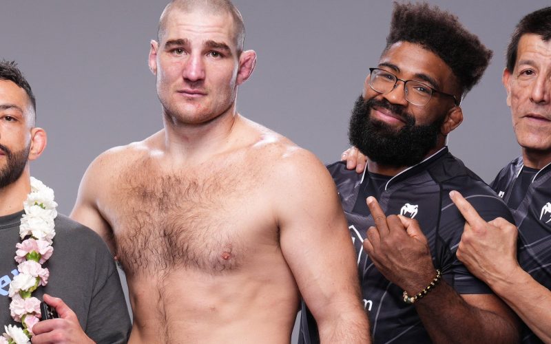 Sean Strickland shares Christmas reunion with former best friend after bitter public fallout as he prepares for UFC 312 title fight