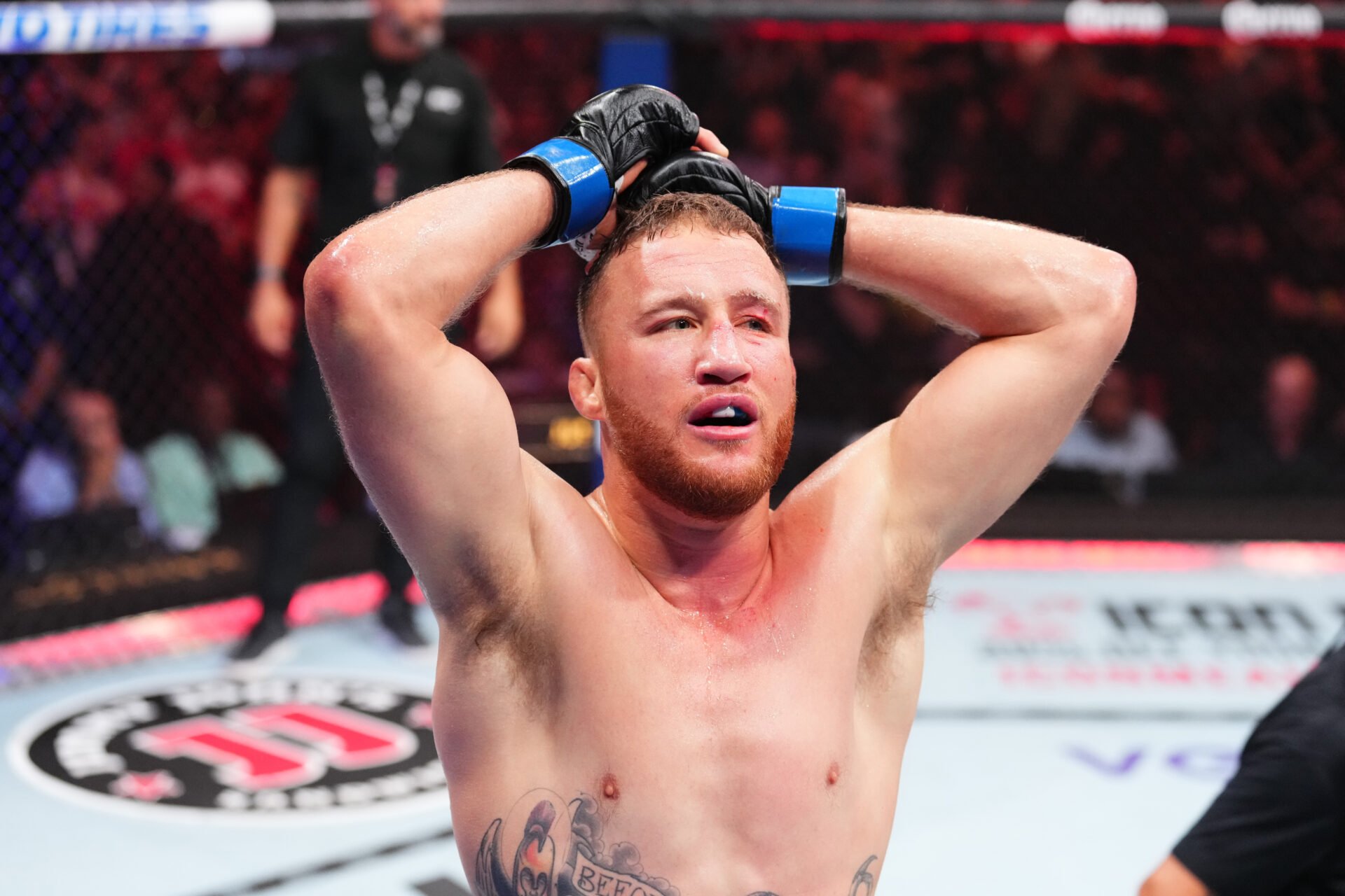 ‘He caught me off guard’… Justin Gaethje reveals the biggest puncher he’s ever faced in the UFC octagon