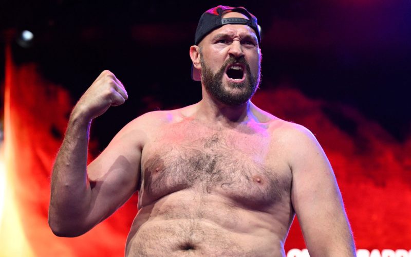 Tyson Fury reveals current weight as he plans to tip the scales at career-high ahead of rematch against Oleksandr Usyk