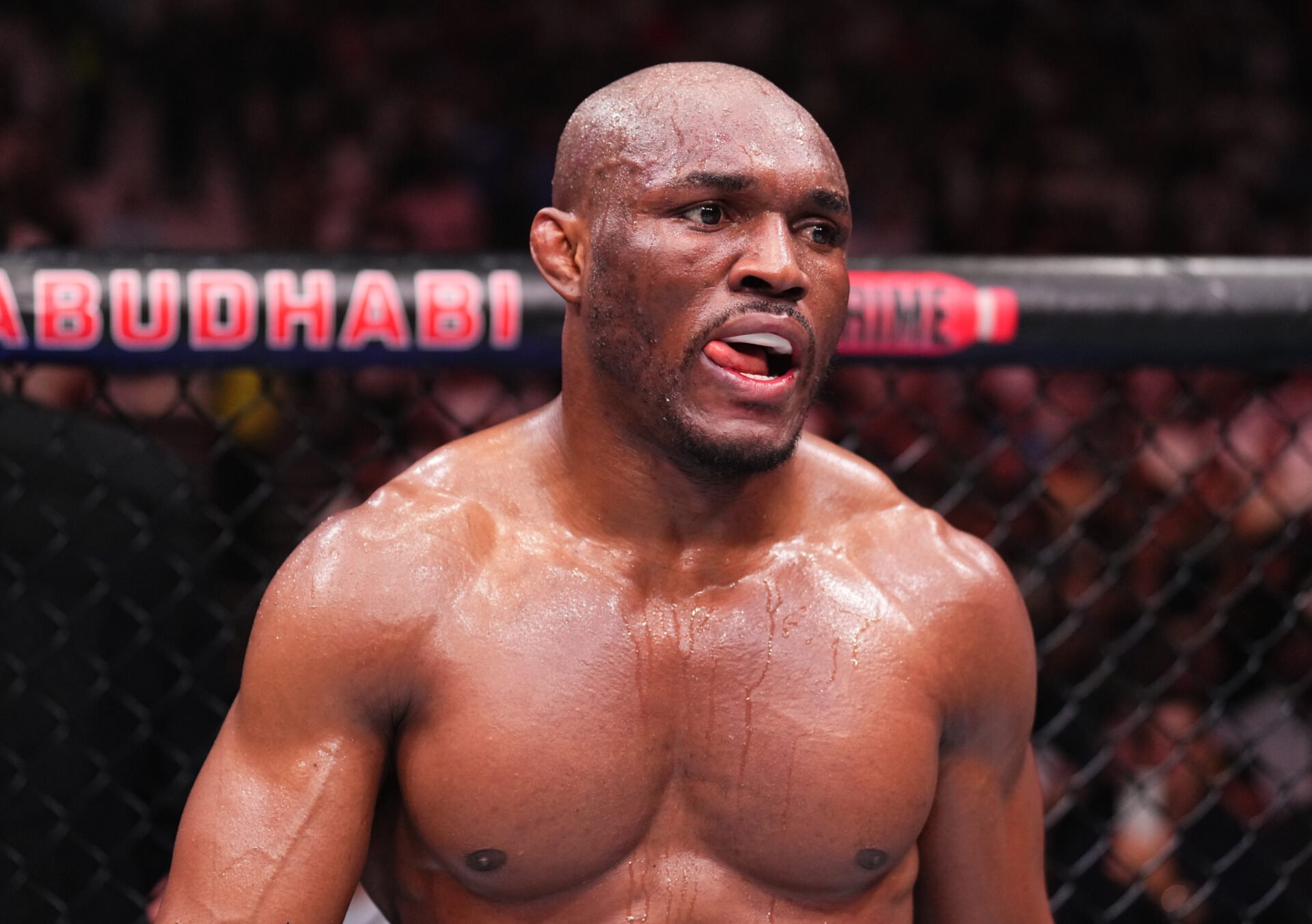 ‘Shut your mouth’… Kamaru Usman hits back at critics claiming he’s ‘scared’ after failed UFC 310 fight