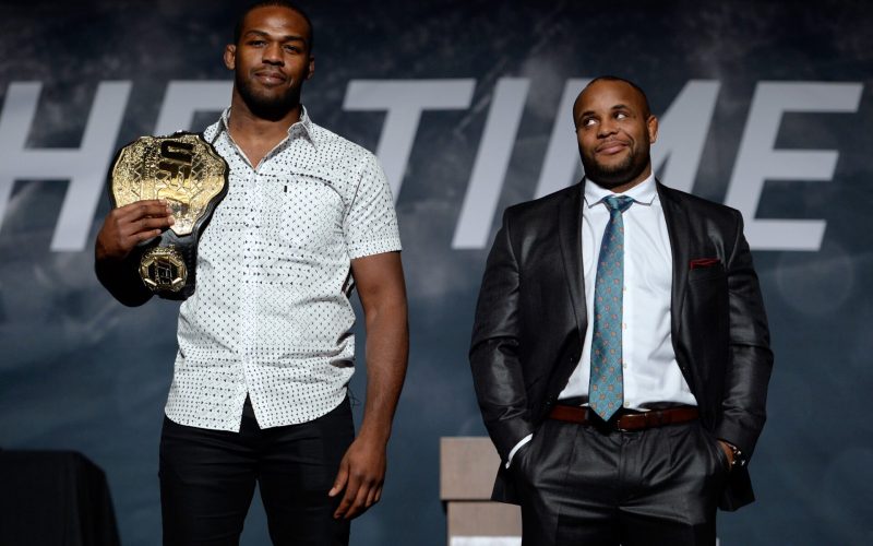 Jon Jones continues to troll Daniel Cormier as he shows off a unique painting in his new home