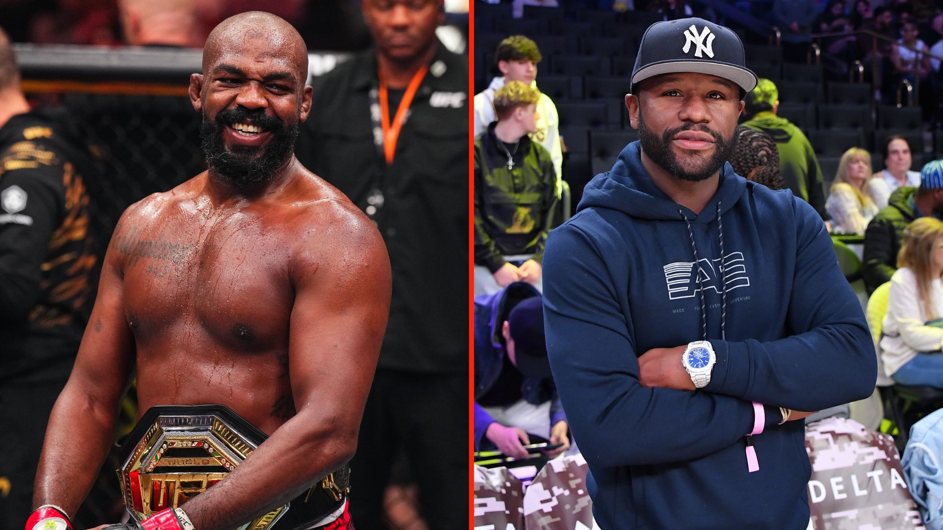 Jon Jones has already ‘pushed himself beyond’ boxing legend Floyd Mayweather according to iconic UFC commentator