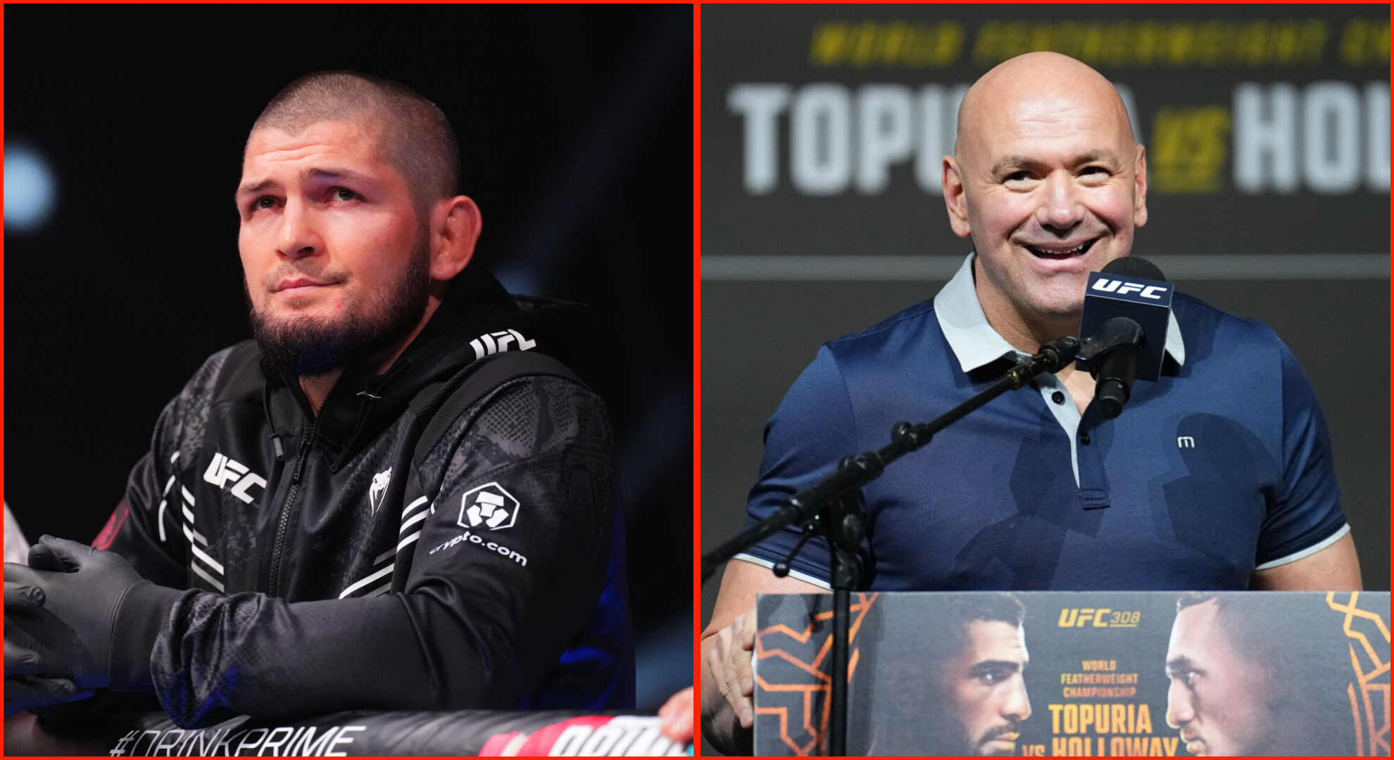 ‘I hope I’ll survive’… Khabib Nurmagomedov reacts to insane UFC news as he prepares to corner two title fights in one night