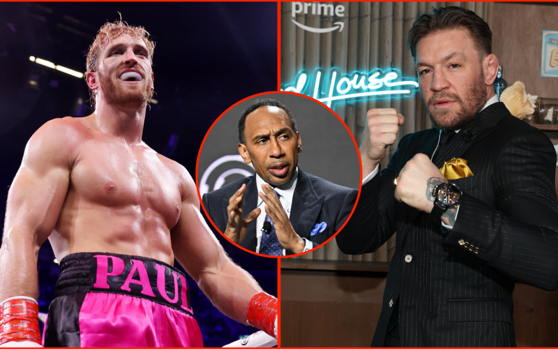 ‘Not a boxer’… Stephen A Smith makes stunning Conor McGregor vs Logan Paul prediction