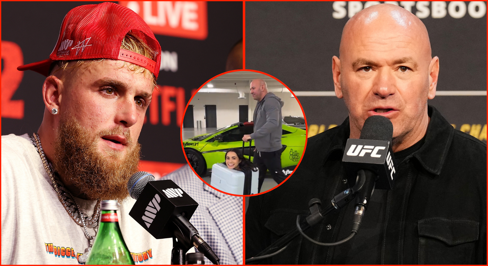 Jake Paul reignites feud with ‘clout chasing’ Dana White by sharing brutal reaction to viral video