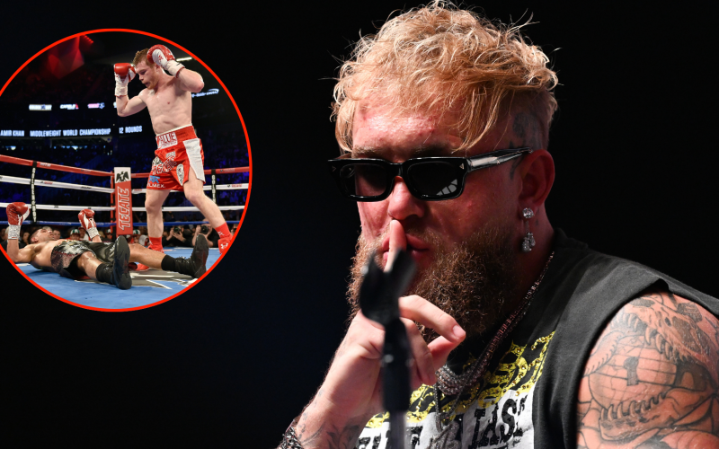 ‘He’s way heavier’… Jake Paul set for meeting with ex-champion boxer Canelo Alvarez brutally knocked out