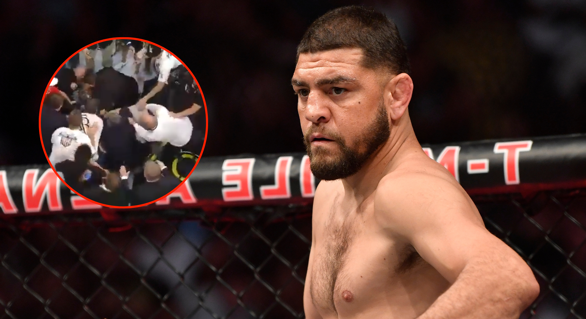 Nick Diaz offered help for concerning behavior by former fighter he jumped during infamous Strikeforce brawl