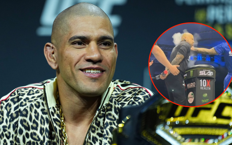 Alex Pereira shows off improved English with hilariously explicit two-word reaction to Power Slap KO