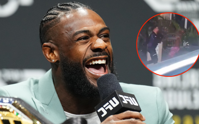 Aljamain Sterling shares hilarious reaction to lookalike getting beat up by a FedEx delivery driver in viral video