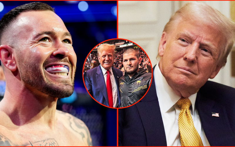 Colby Covington hilariously explains why Donald Trump named Khabib Nurmagomedov as his favorite UFC fighter