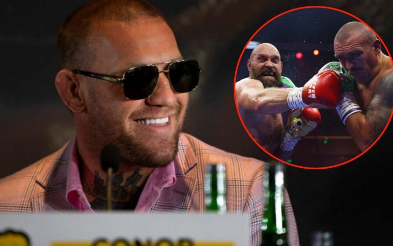 ‘Very close’… Conor McGregor reacts to Tyson Fury suffering second successive loss against Oleksandr Usyk