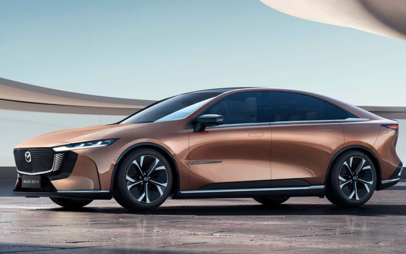 Mazda unveils the EZ-6 luxury electric car