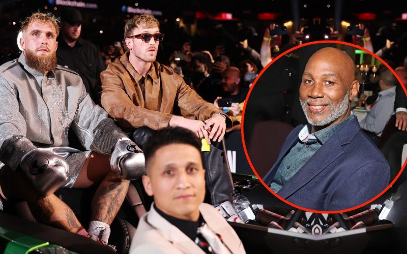 ‘Lennox Lewis as my partner’… Jake Paul and Logan Paul called out for a bizarre tag-team fight by former four-weight world champion