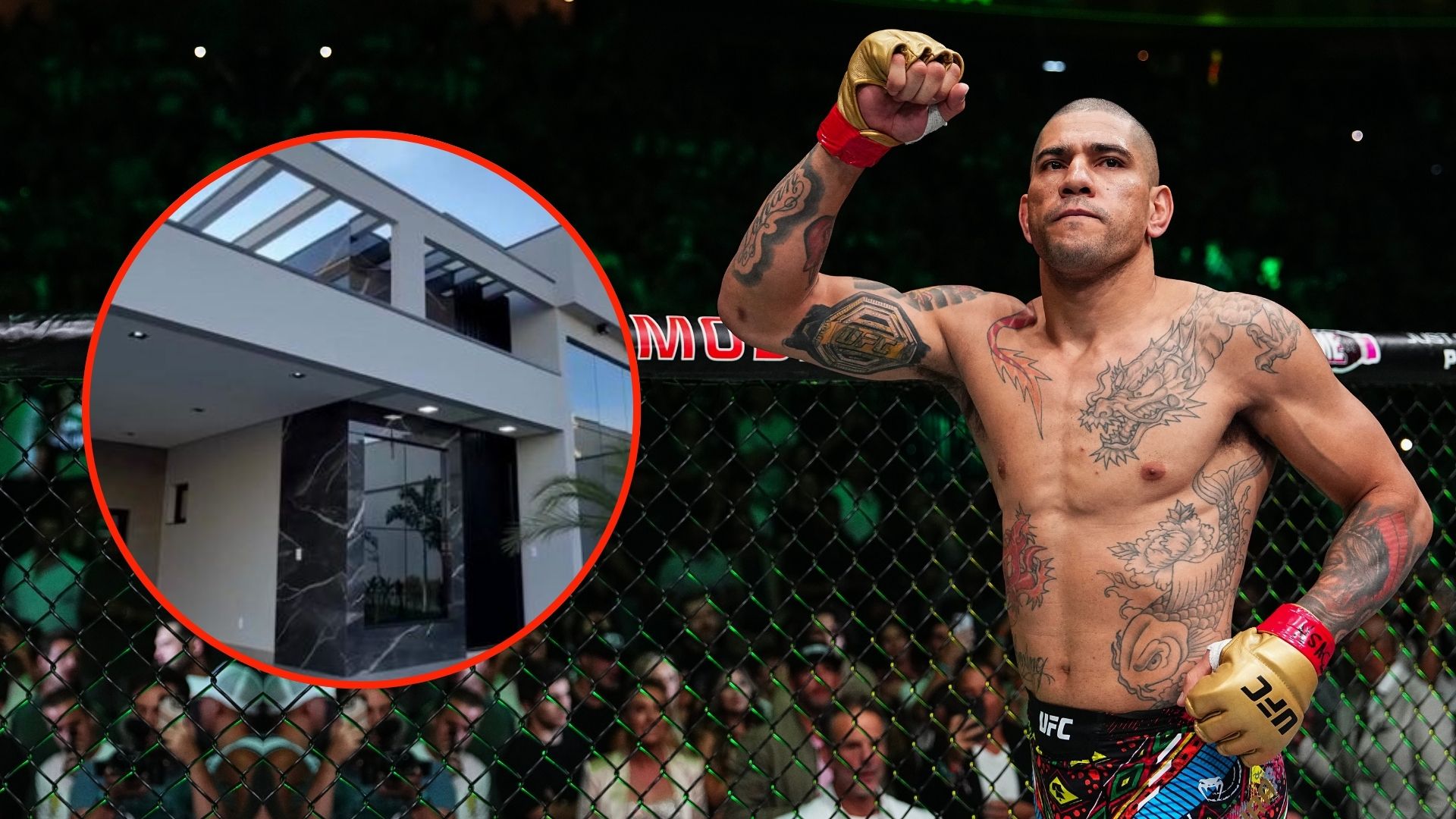 Alex Pereira shows off the incredible mansion he has brought his parents after wild four-year journey