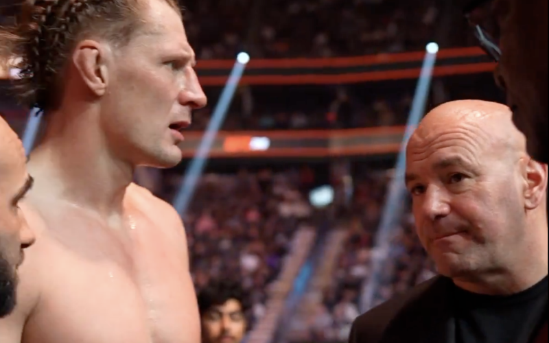 New footage reveals exactly what Dana White said  in crude apology to Alexander Volkov after controversial UFC 310 loss