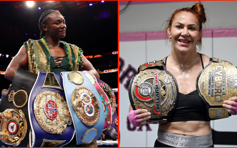 Claressa Shields explains why she won’t take MMA fight with Cris Cyborg amid calls for crossover boxing clash