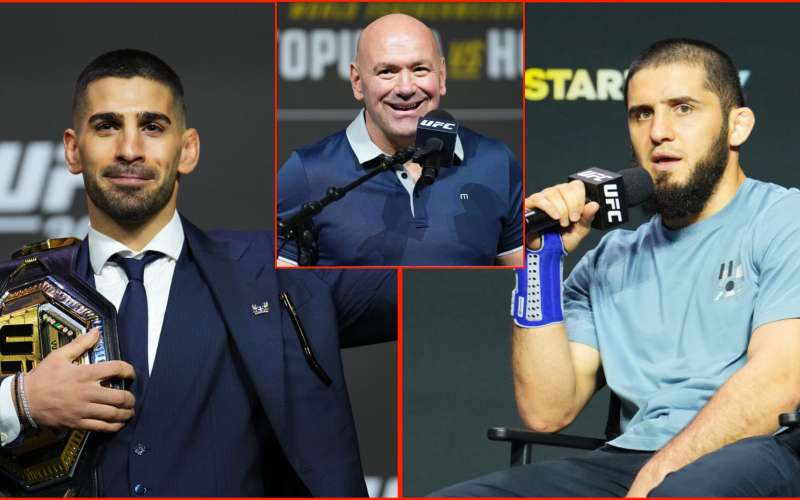 Islam Makhachev and Ilia Topuria miss out as UFC names top five merchandise sellers for 2024