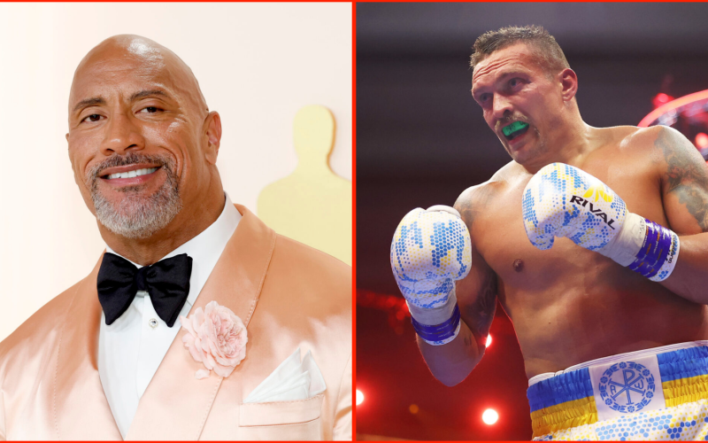 Oleksandr Usyk to star in Dwayne ‘The Rock’ Johnson’s upcoming MMA movie as legendary Ukrainian kickboxer