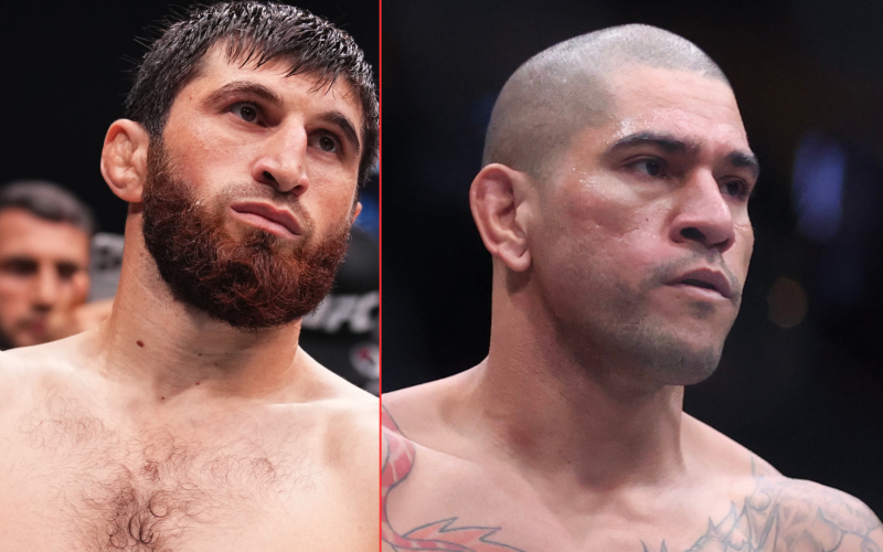 Magomed Ankalaev reacts as Alex Pereira claims he won’t be getting next title fight