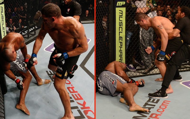 Antonio Silva earned UFC title shot by slumping Alistair Overeem with vicious 14-punch combination