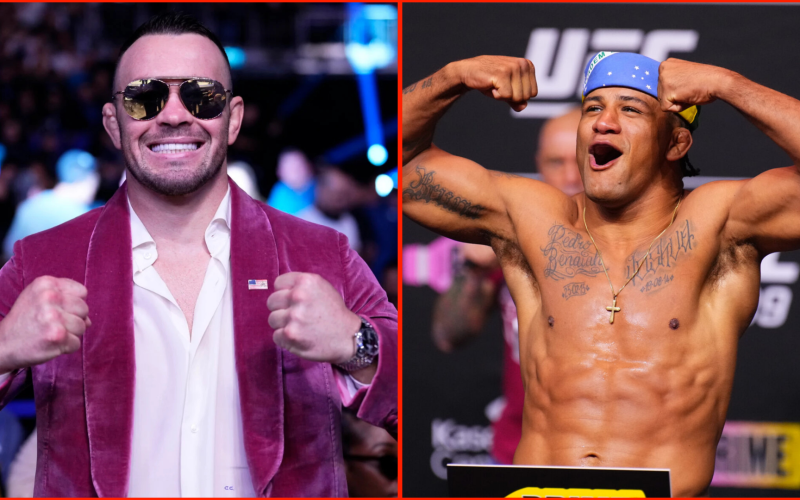 ‘That happened’… Gilbert Burns explains story behind Colby Covington ‘huge fan’ photo