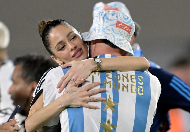 Messi enforcer De Paul’s ex-Wag moves on with female footballer-turned-rapper