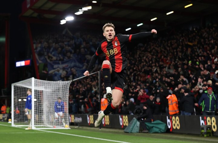 Bournemouth 1-0 Everton: Super-sub David Brooks smashes home late volley