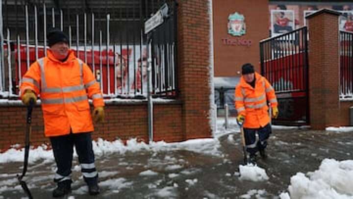 Will the Liverpool vs Man United Premier League game be played today?