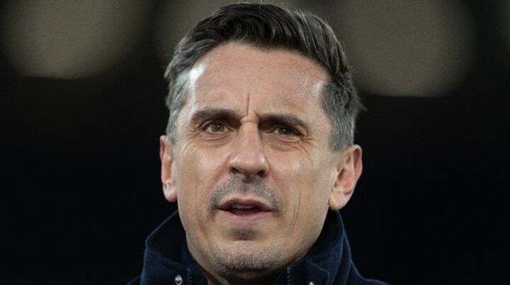 Man City fans send Gary Neville message as he wisely skips FA Cup thumping