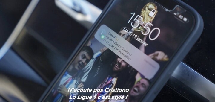 Text from ‘Lionel’ showed in Lyon’s Almada joining video: ‘Don’t listen to CR7’