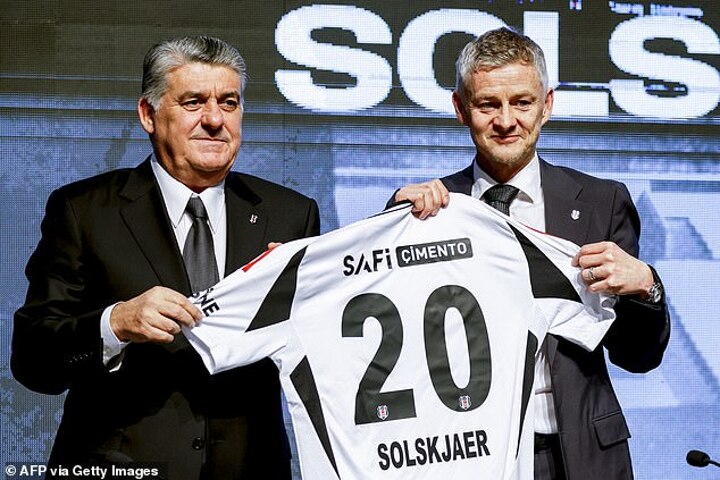 Ole Gunnar Solskjaer issues defiant message at his Besiktas presentation