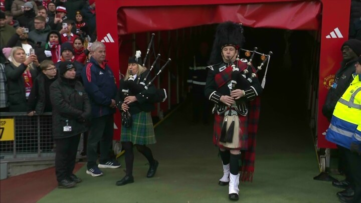 MU pay emotional tribute to Denis Law on Old Trafford pitch before Brighton loss