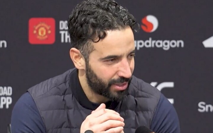 Fans convinced they’ve spotted cut on Ruben Amorim’s finger in interview that gave away Man Utd boss’s furious outburst