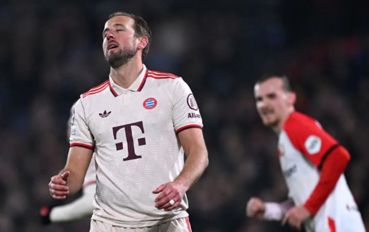 Feyenoord 3-0 Bayern: Frustrating night for Bayern as Kane & co fire blank