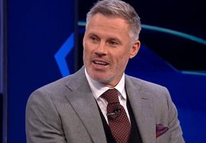 Carragher’s wife said he crossed a line with his joke about Richards’ haircut