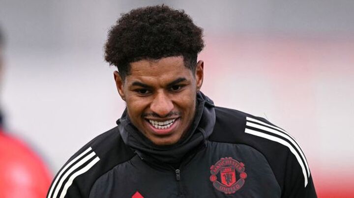 Marcus Rashford sends four-word message as wantaway Man Utd star left out again