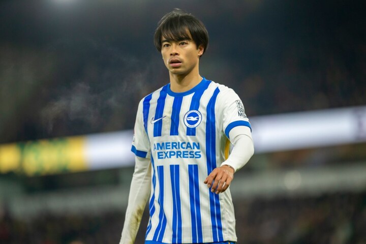 Brighton REJECT whopping £75million transfer bid for Kaoru Mitoma from Al-Nassr