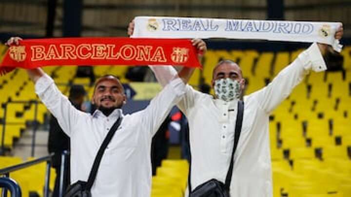 Why is the 2025 Spanish Super Cup being played in Saudi Arabia?