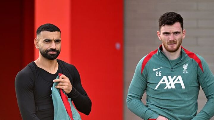 Andy Robertson sends six-word plea to Mo Salah after brutal Liverpool snub