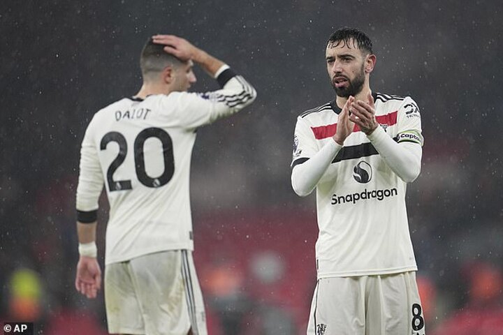 Bruno Fernandes insists he is ‘UPSET’ by Man United’s inconsistency after draw