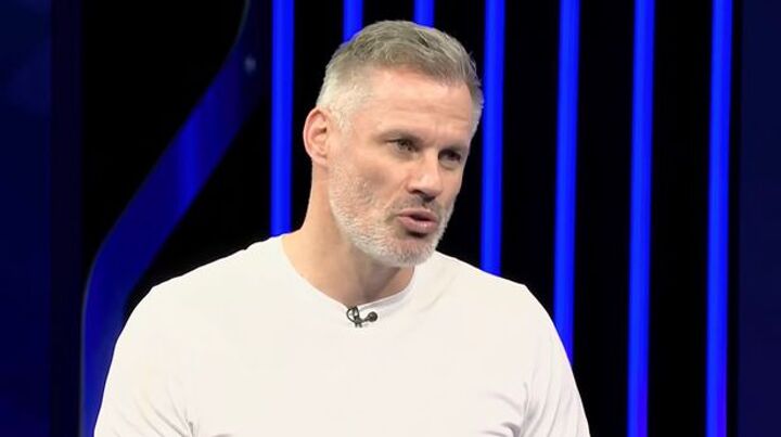 Jamie Carragher can’t resist response to Mo Salah blast despite being live on Sky Sports