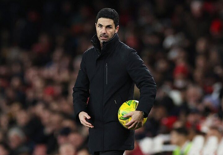 Arteta bizarrely blames the Carabao Cup BALL for Arsenal’s missed chances