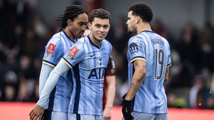 Tamworth 0-3 Tottenham: Postecoglou’s side survive non-league scare