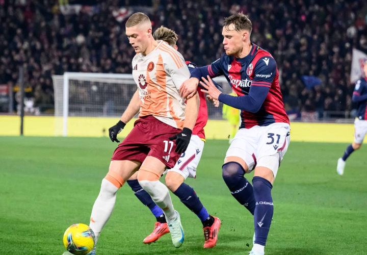 Bologna 2-2 Roma: Dovbyk nets last-gasp penalty to seal one point for visitors