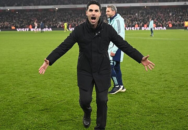 Arteta insists they’re STILL in title race & says Derby win was a ‘gift’ to fans